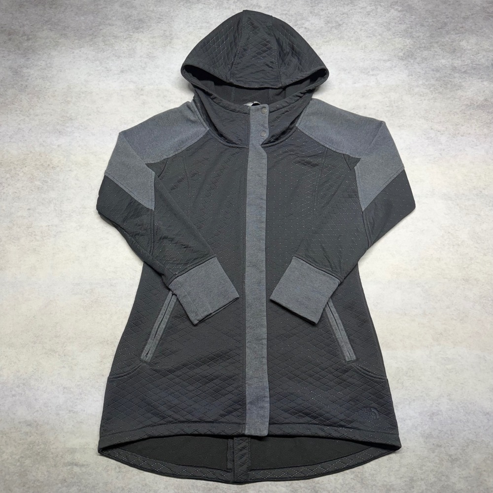 The North Face Recover Up Quilted Jacket Women's Medium Black‎ Gray Gorpcore